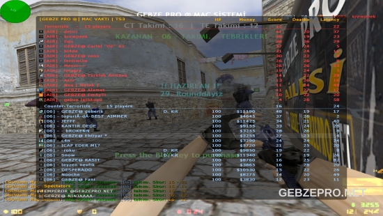 CS 1.6 = GEBZE PRO