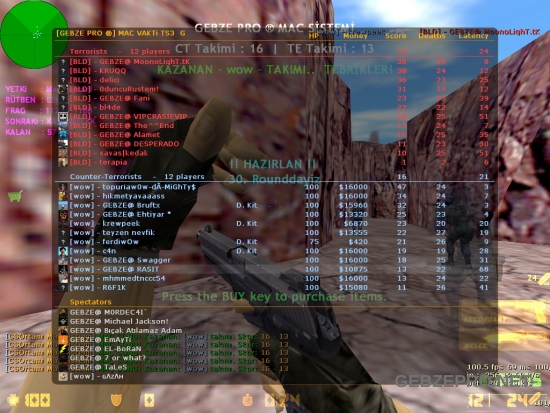 HARIKA BIR SALI @GEBZEPRO 4map