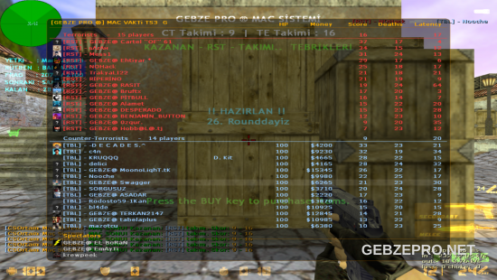 Nuke'de bir GebzePro klasiği. 37. Round görüldü.. :)
